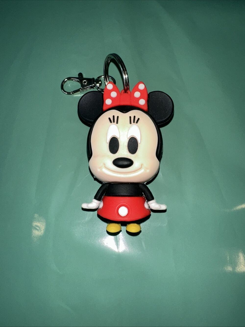 Minnie Mouse Keychain Great For Showing Off On A Girls Backpack For School